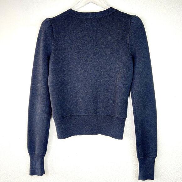 Isabel Marant Benton Double Regular Sweater Pullover Wool Blend Shoulder Pad 36 - Picture 7 of 9